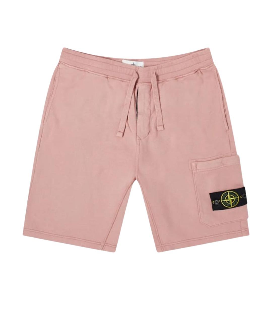 STONE ISLAND Розовые шорты, фото 1