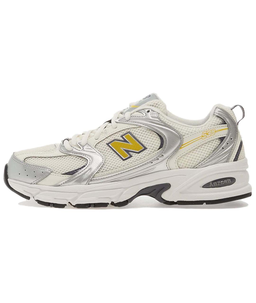 NEW BALANCE Бежевые низкие кроссовки / кеды, фото 4