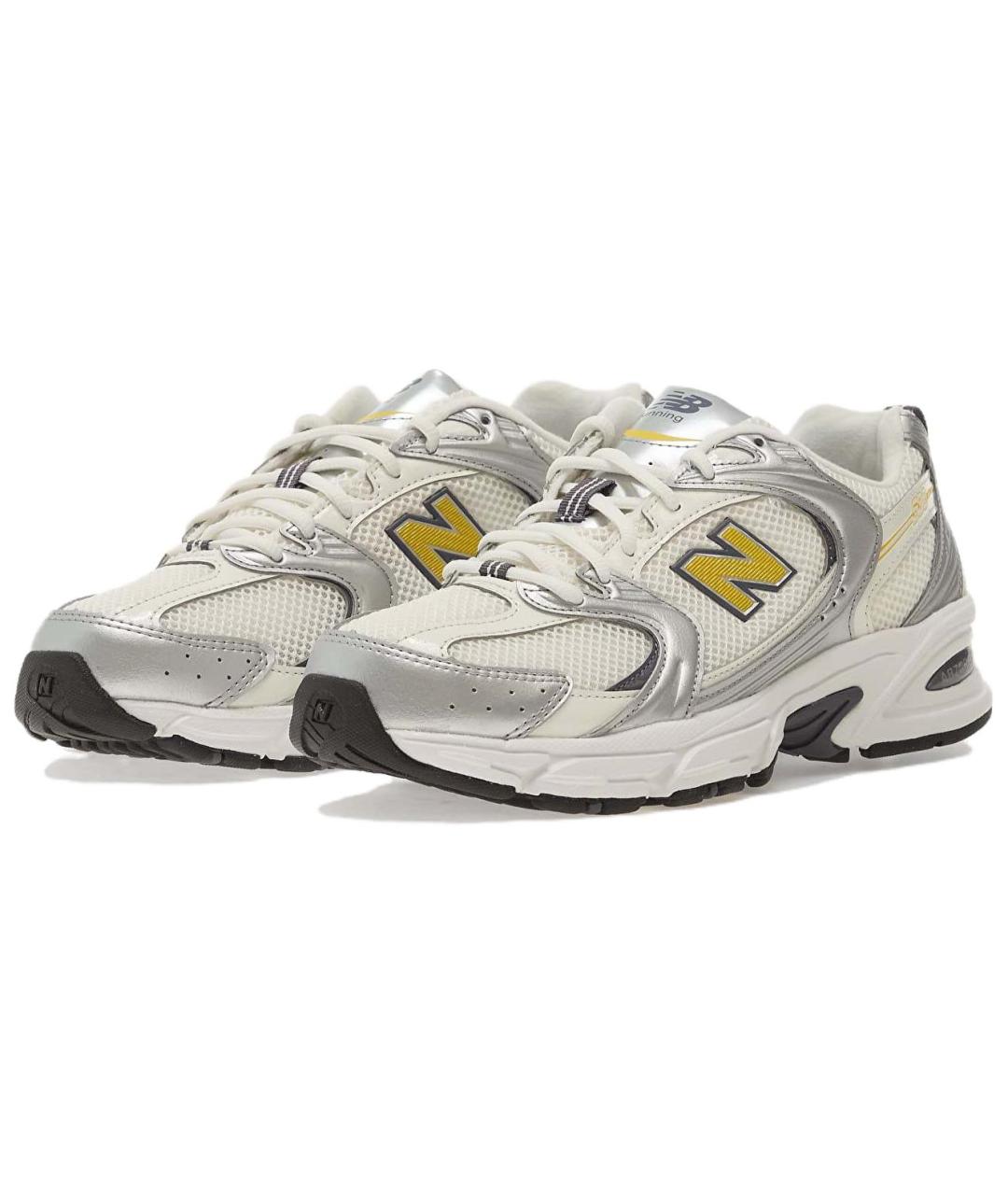 NEW BALANCE Бежевые низкие кроссовки / кеды, фото 3