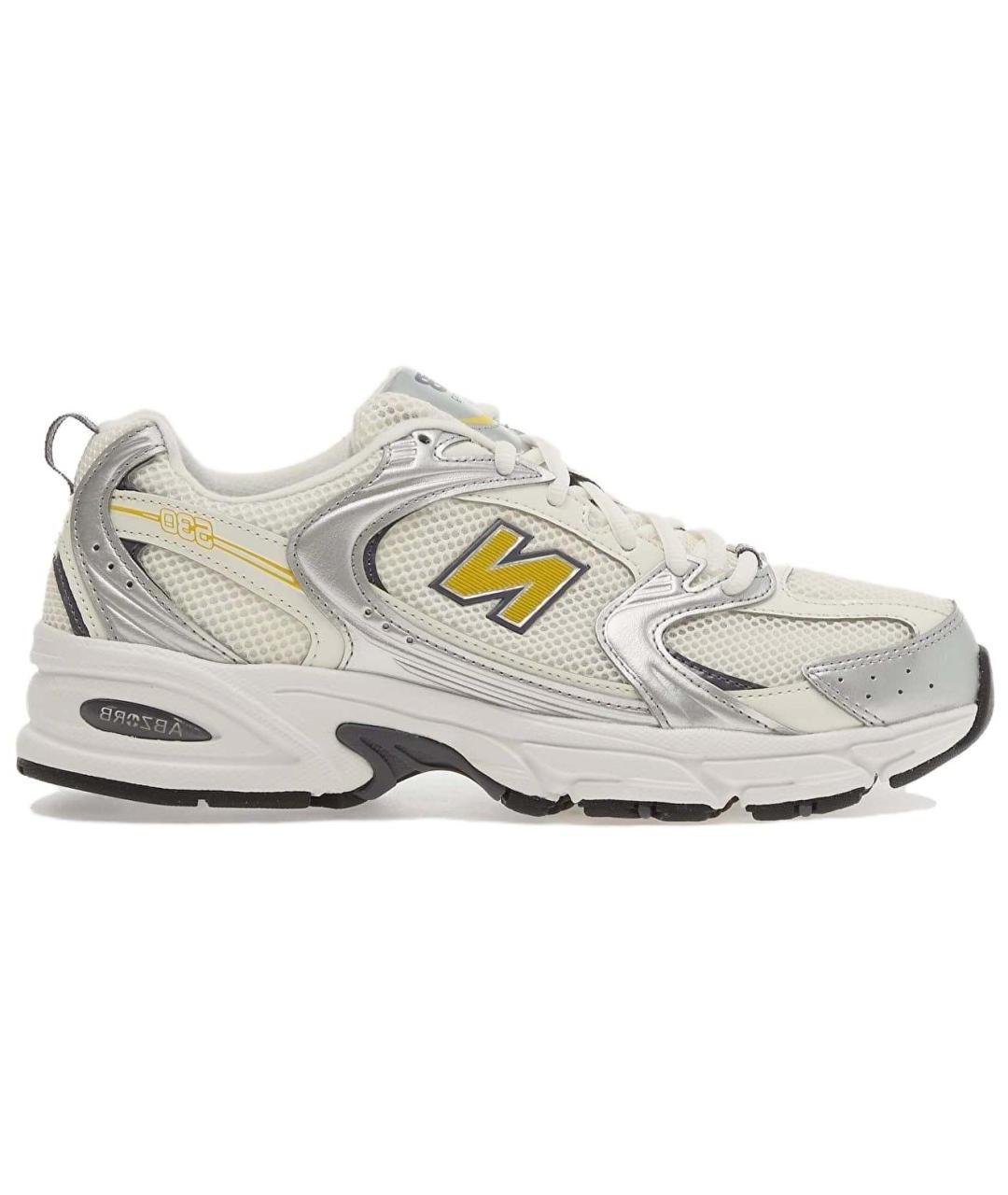 NEW BALANCE Бежевые низкие кроссовки / кеды, фото 1