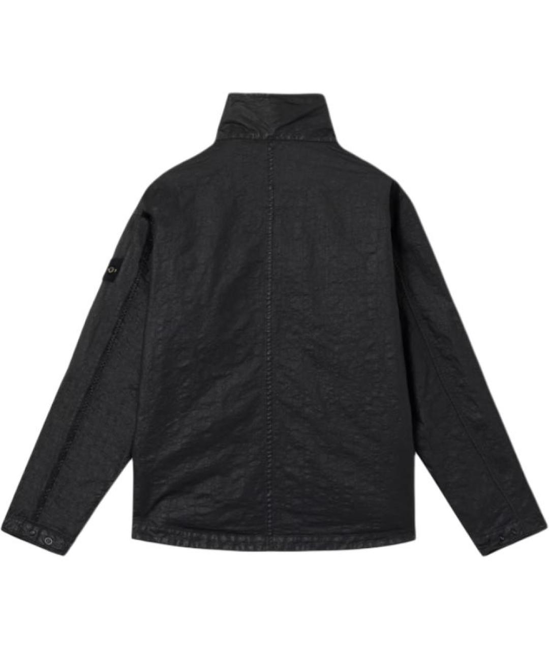 STONE ISLAND Черная куртка, фото 2