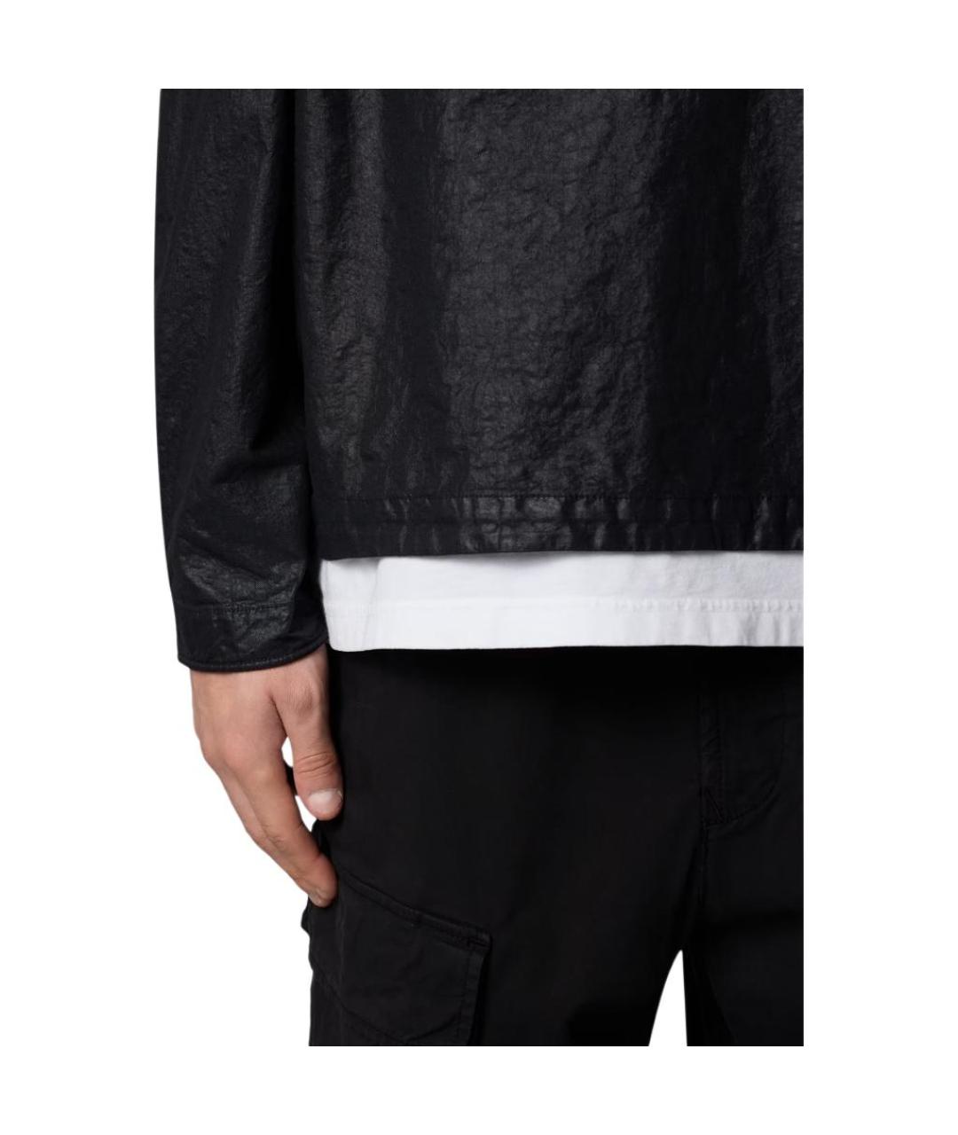 STONE ISLAND Черная куртка, фото 5