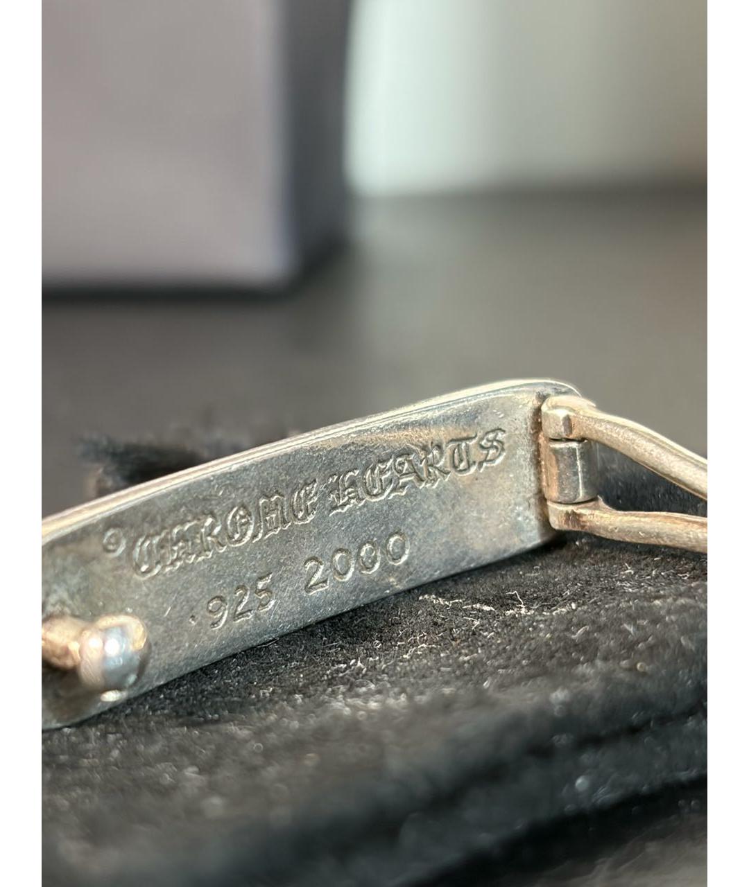 CHROME HEARTS Серебряная заколка, фото 3