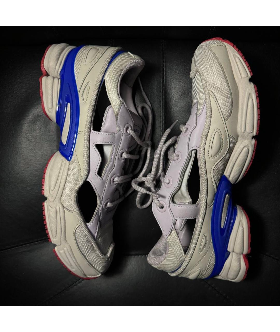 ADIDAS X RAF SIMONS Мульти текстильные низкие кроссовки / кеды, фото 4