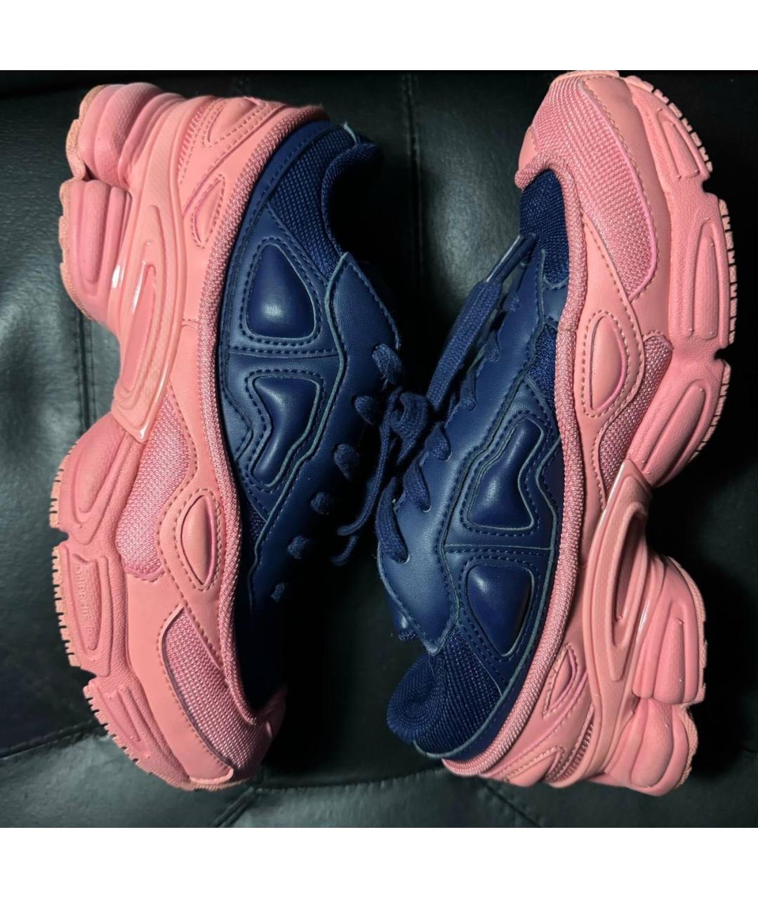 ADIDAS X RAF SIMONS Мульти текстильные низкие кроссовки / кеды, фото 4