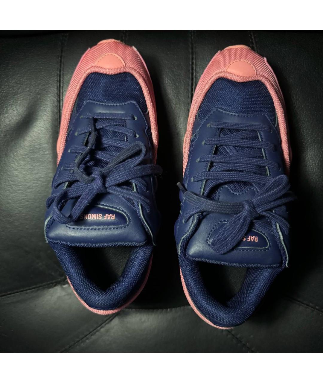 ADIDAS X RAF SIMONS Мульти текстильные низкие кроссовки / кеды, фото 6