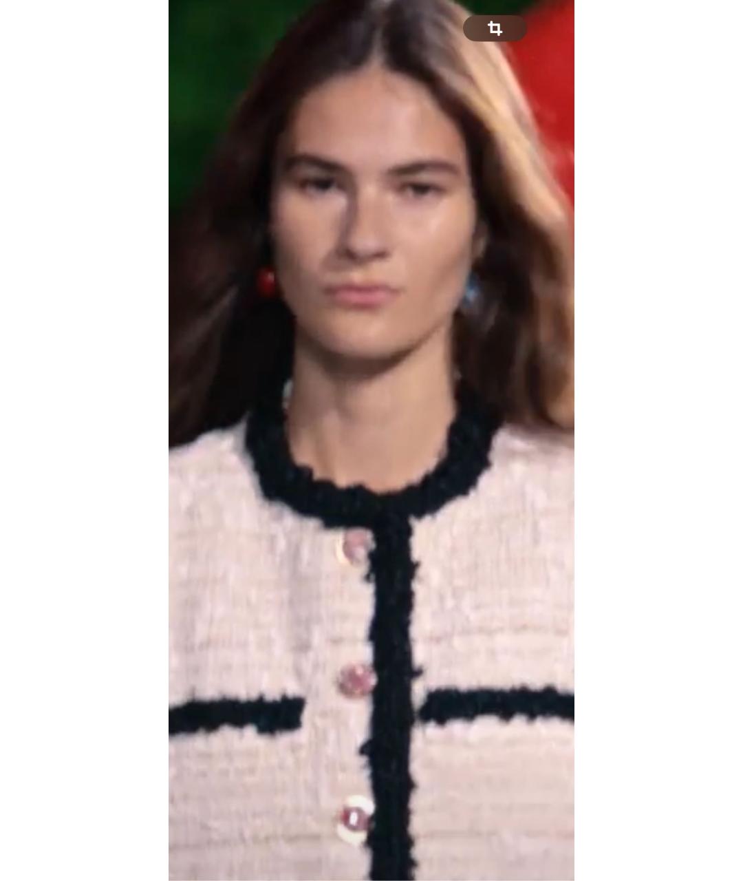 CHANEL Красные металлические серьги, фото 5