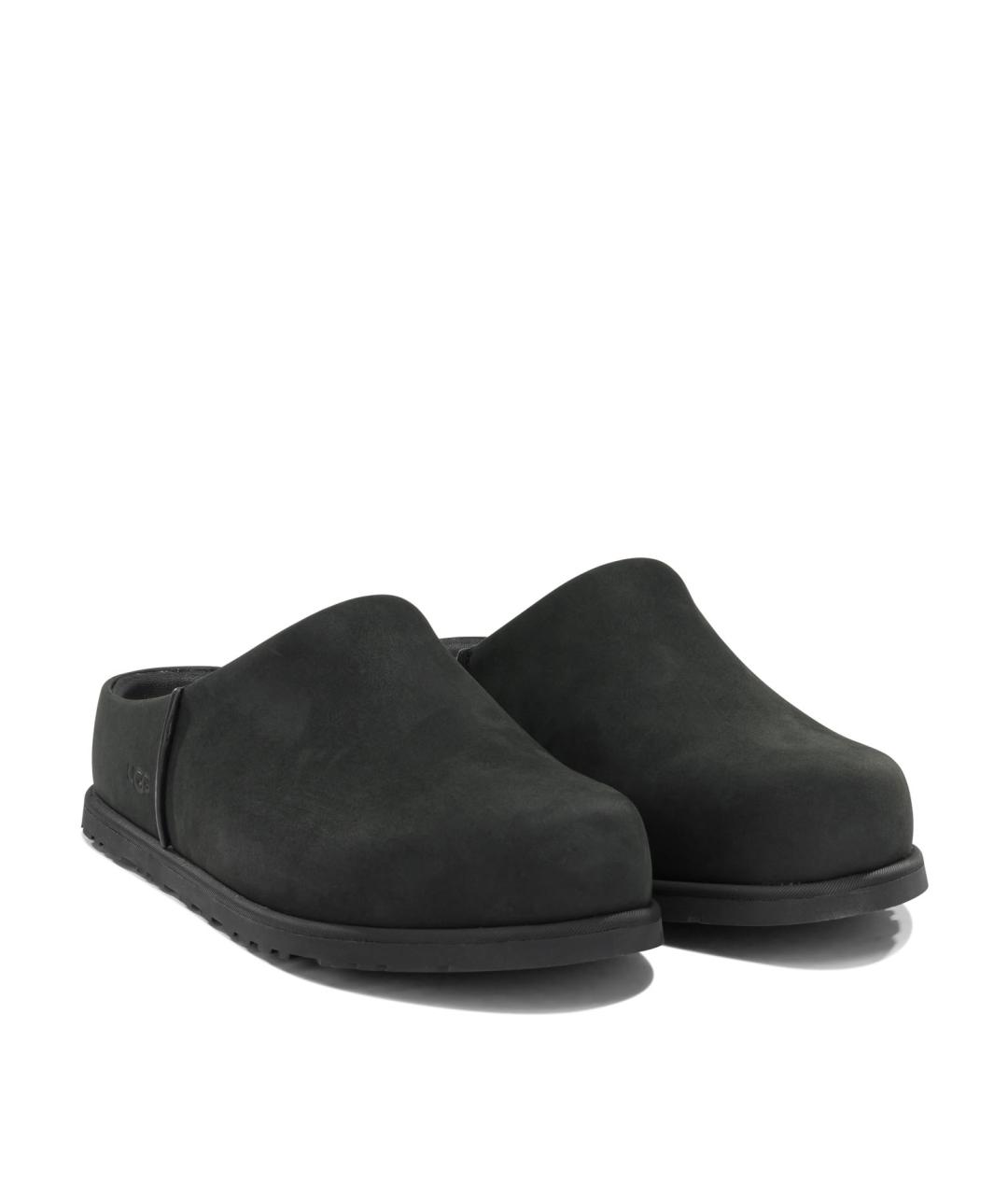 UGG AUSTRALIA Черные замшевые сандалии, фото 2