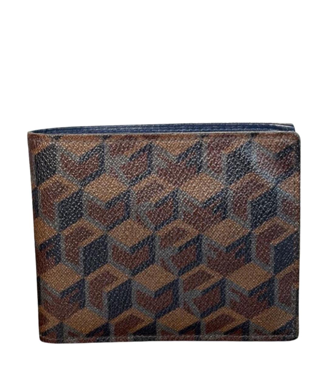 UNDERCOVER Коричневый кожаный кошелек, фото 1