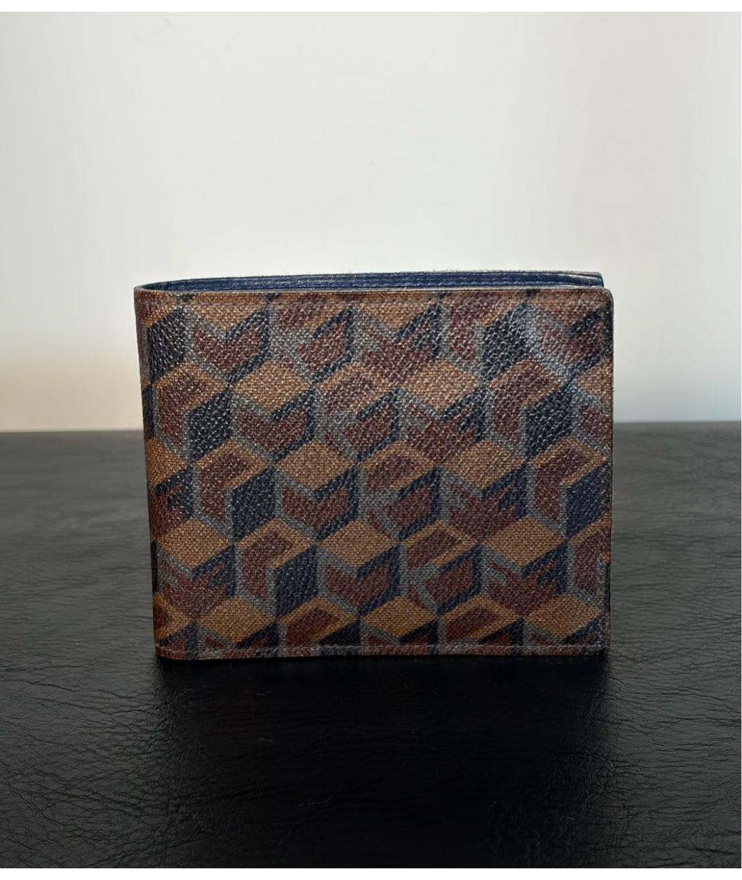 UNDERCOVER Коричневый кожаный кошелек, фото 6