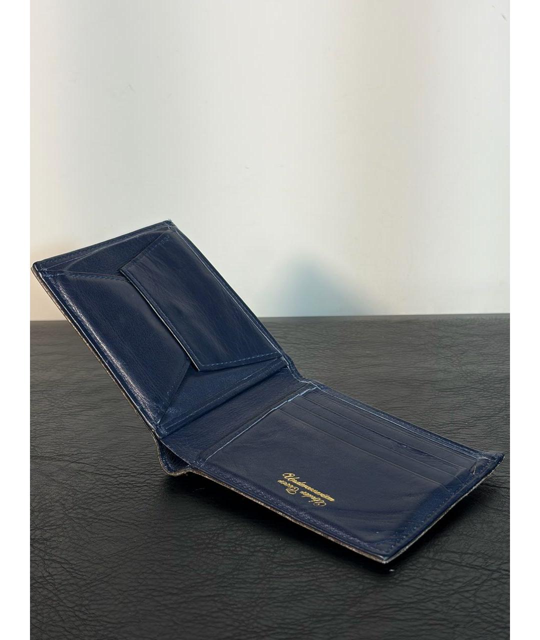 UNDERCOVER Коричневый кожаный кошелек, фото 3