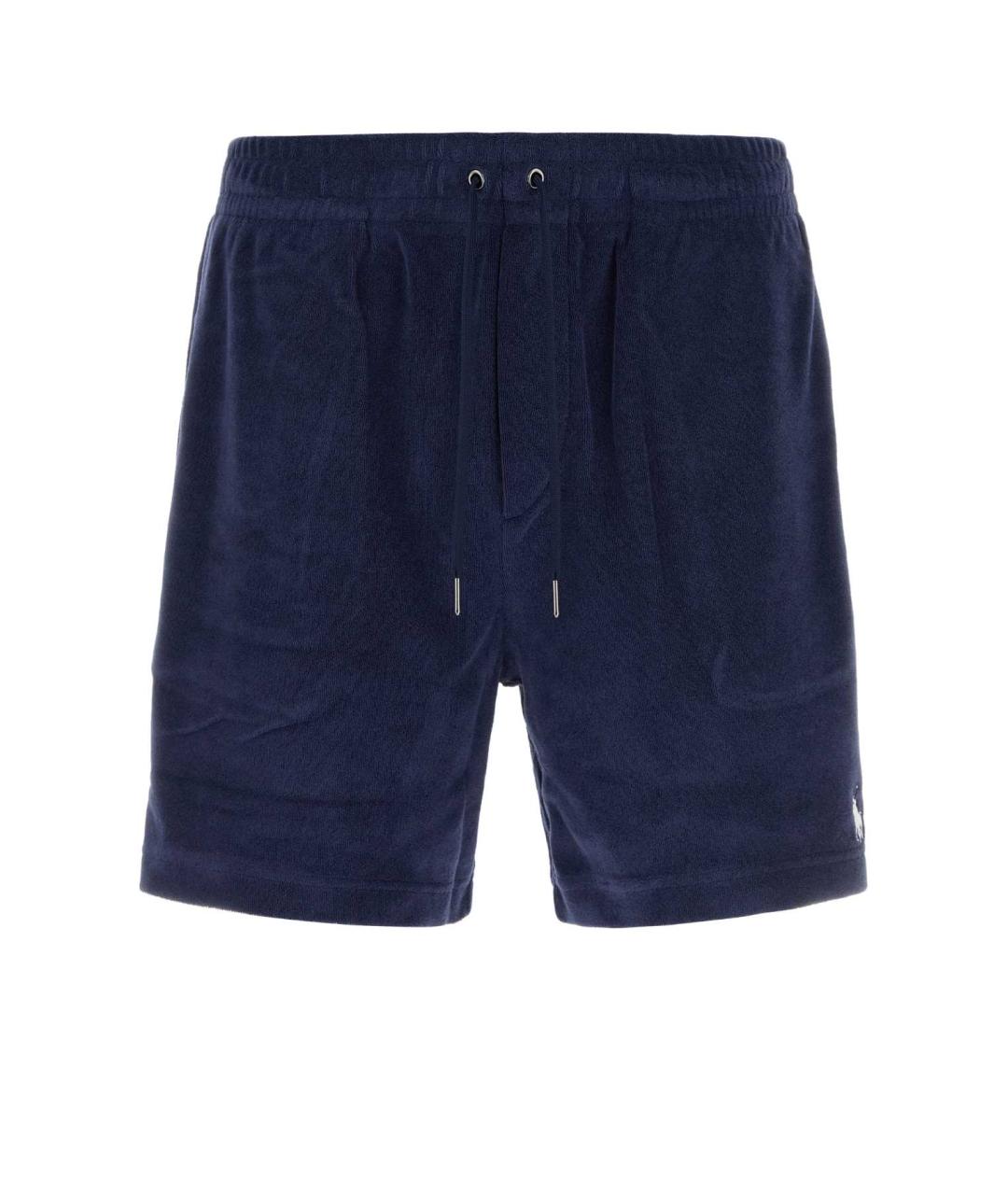 POLO RALPH LAUREN Синие хлопковые шорты, фото 1