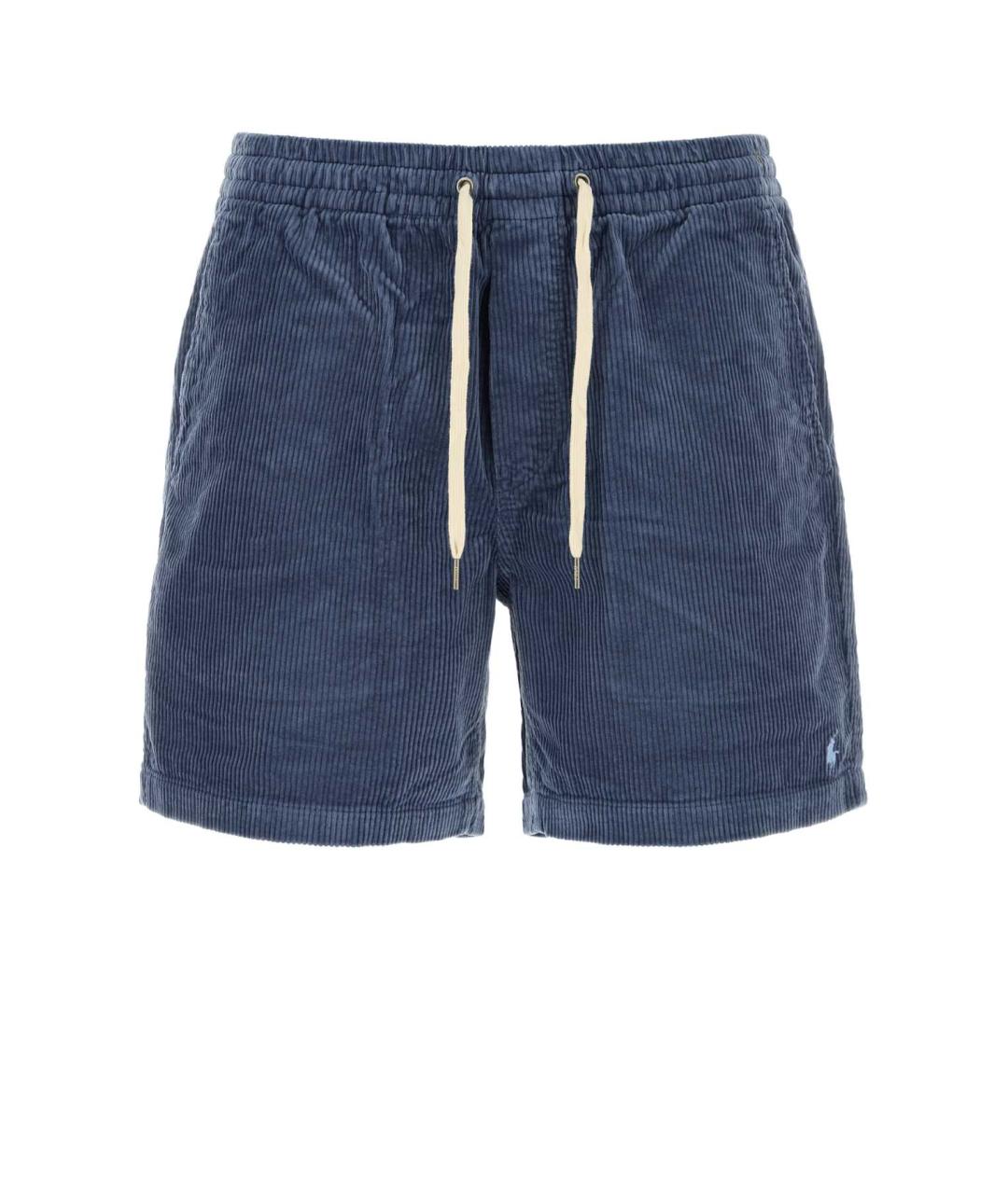 POLO RALPH LAUREN Синие хлопковые шорты, фото 1