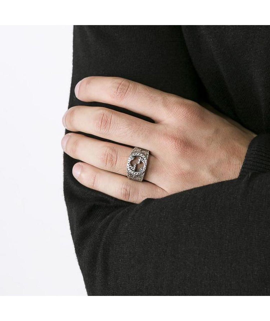 GUCCI Серебряное кольцо, фото 3