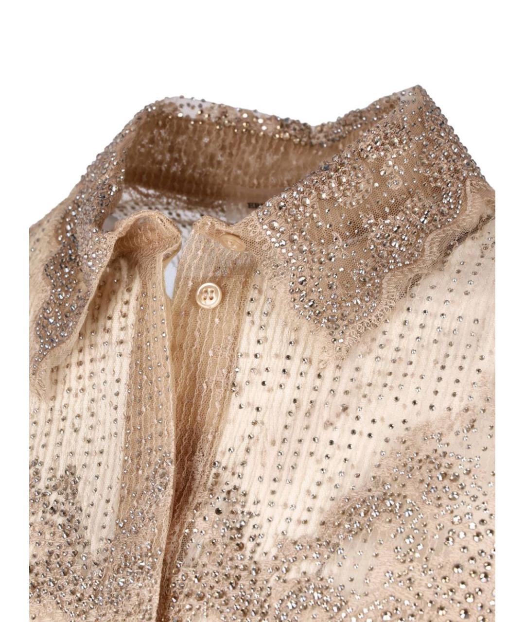 ERMANNO SCERVINO Розовая полиэстеровая рубашка, фото 2