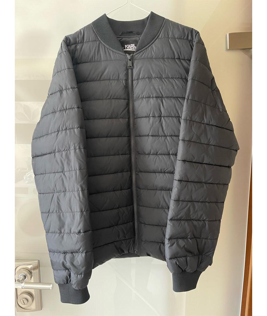 KARL LAGERFELD Черная куртка, фото 5