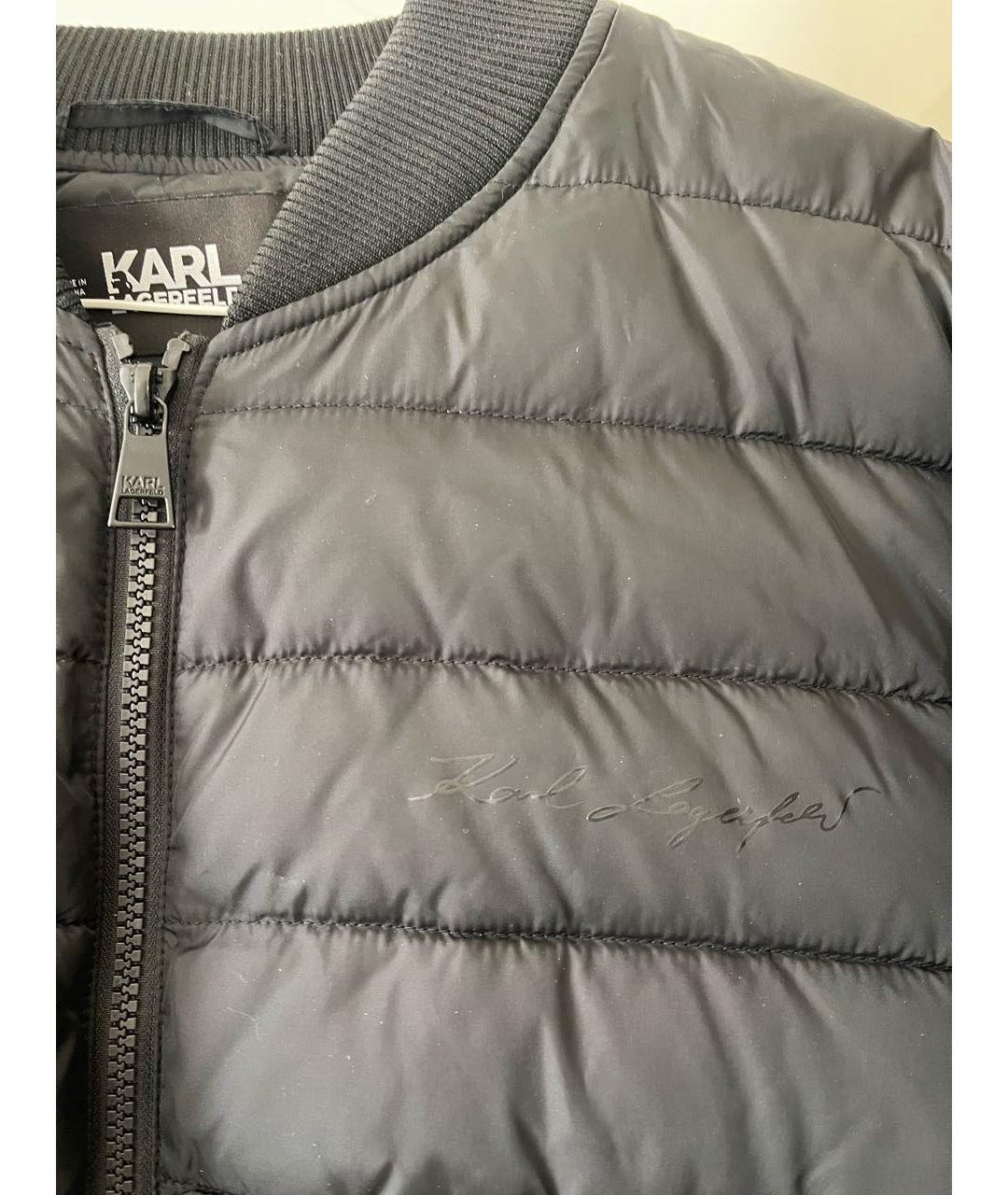 KARL LAGERFELD Черная куртка, фото 3