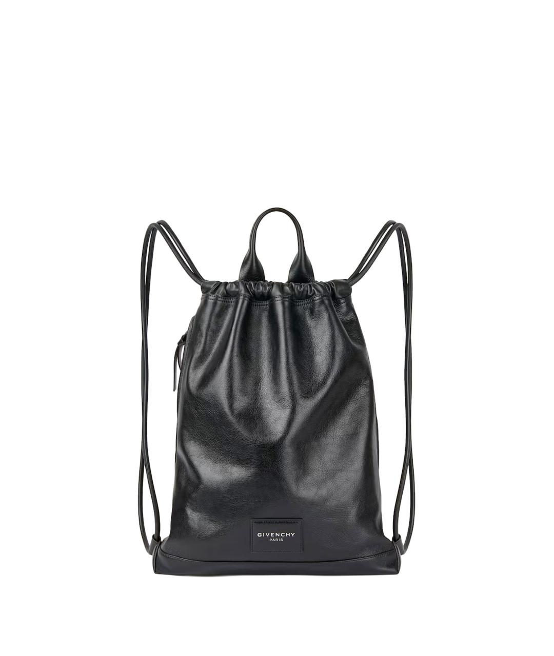 GIVENCHY Черный кожаный рюкзак, фото 1