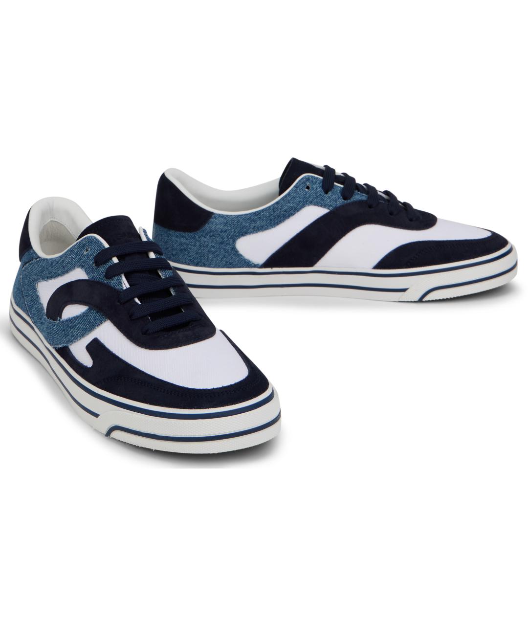 DOLCE&GABBANA Белые кожаные низкие кроссовки / кеды, фото 3