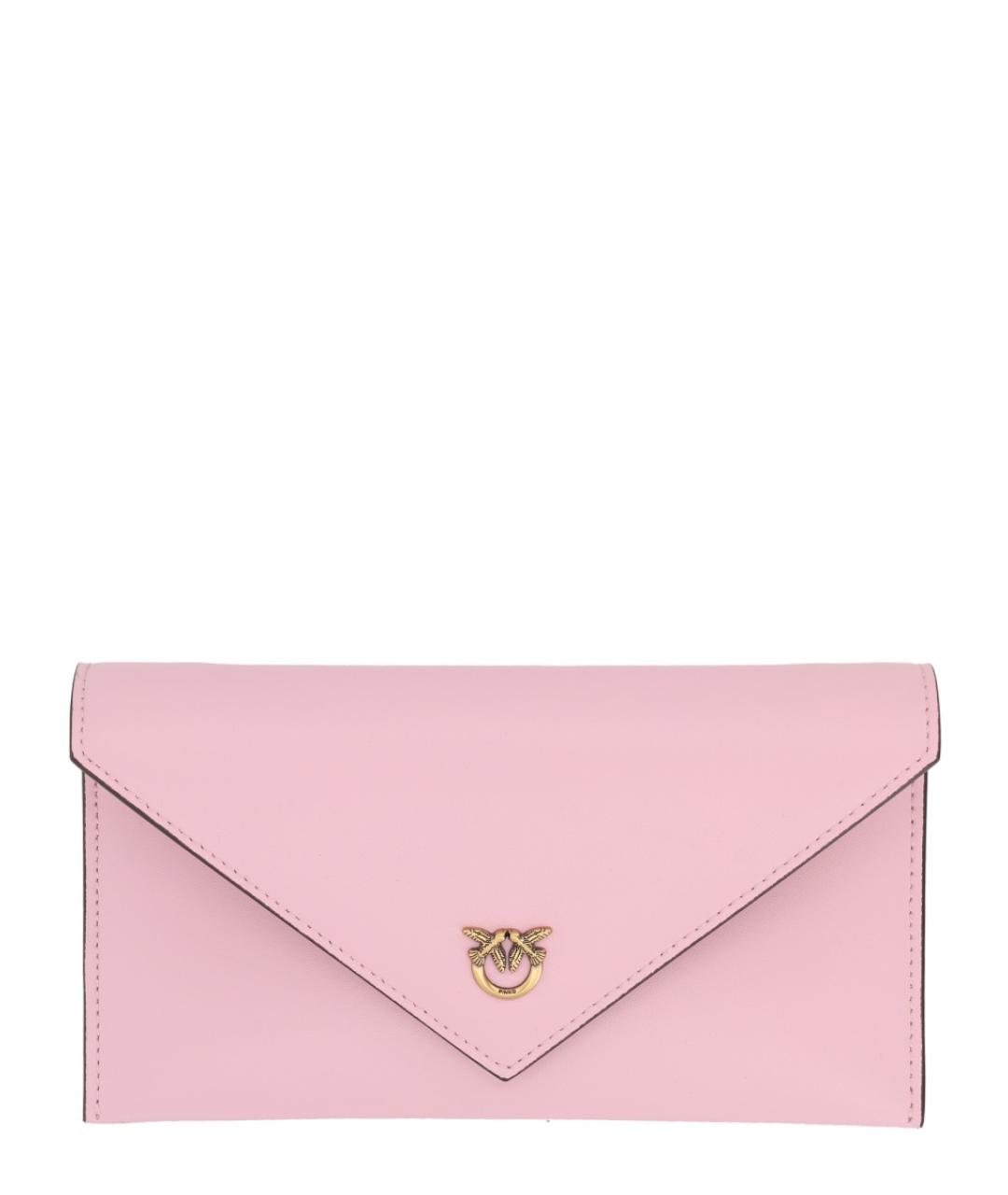 PINKO Розовая синтетическая сумка через плечо, фото 1