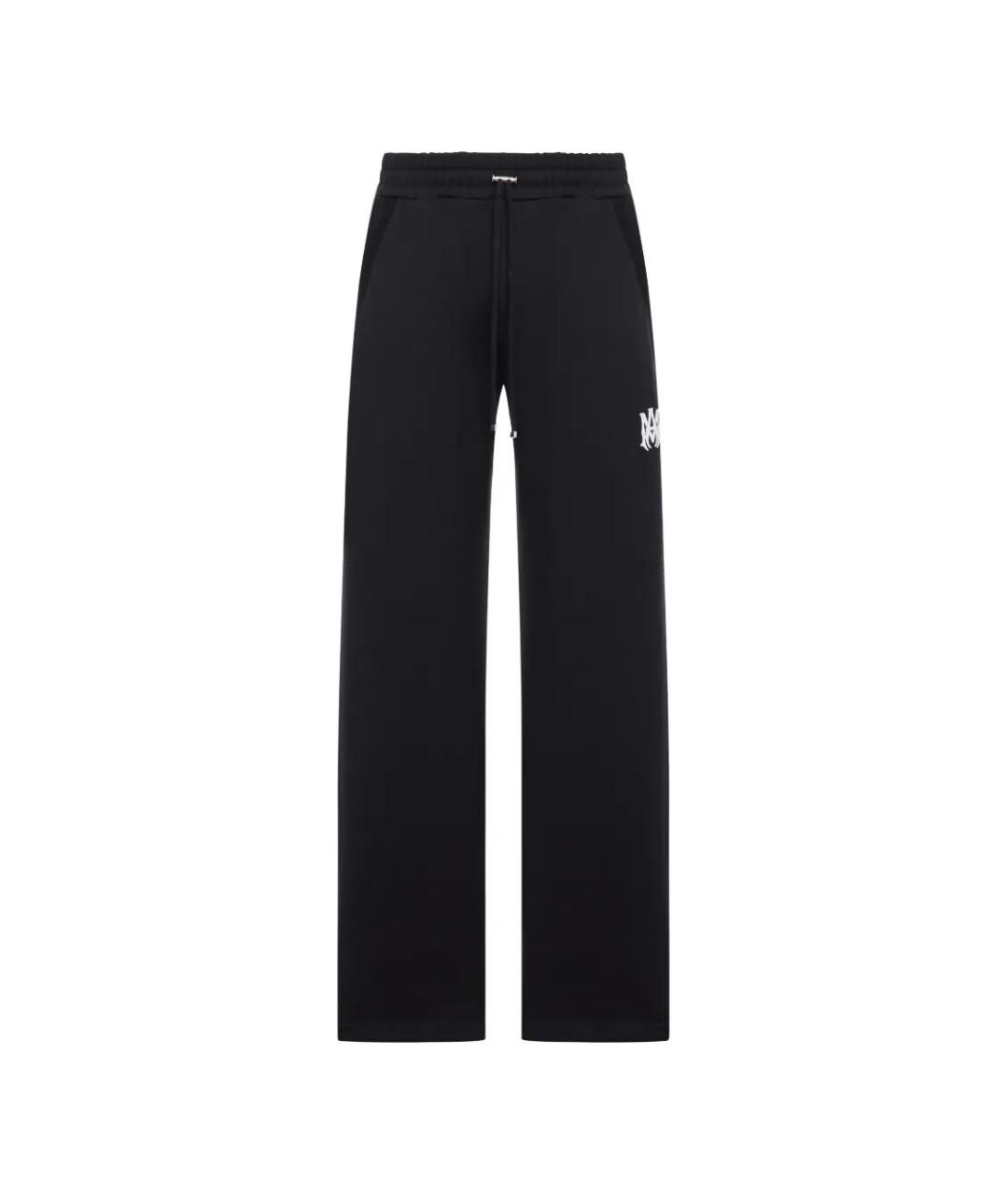 AMIRI Черные хлопковые повседневные брюки, фото 1