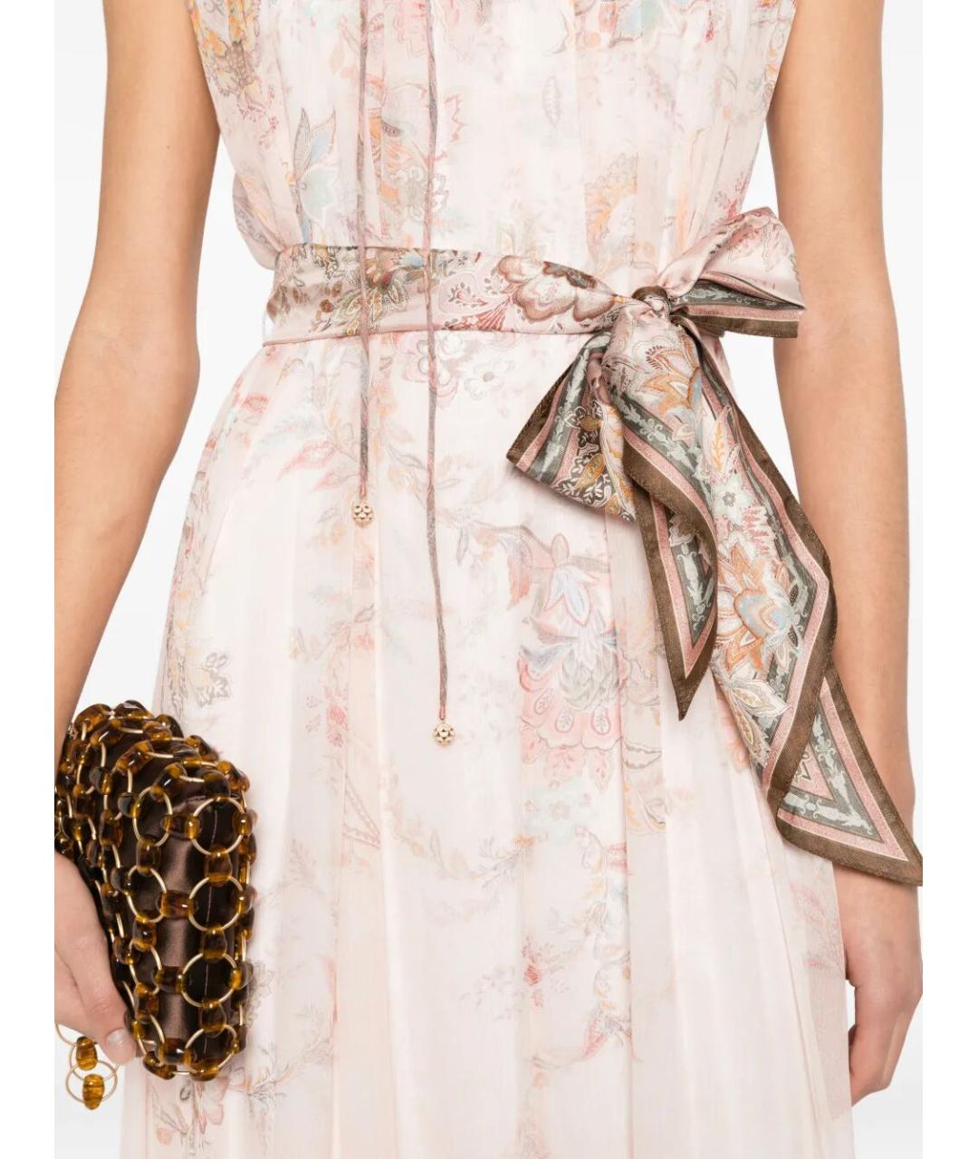 ZIMMERMANN Розовое повседневное платье, фото 5