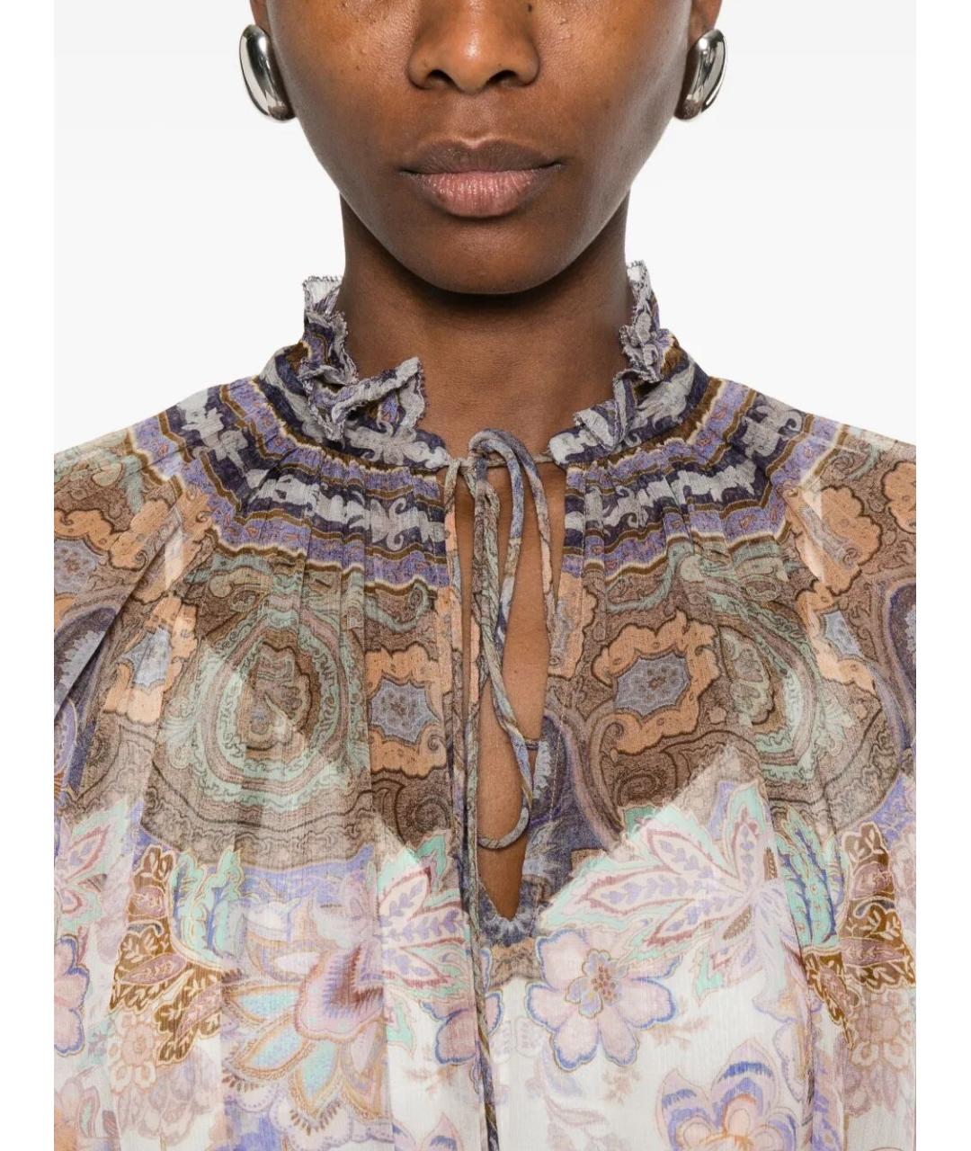 ZIMMERMANN Бежевая блузы, фото 5