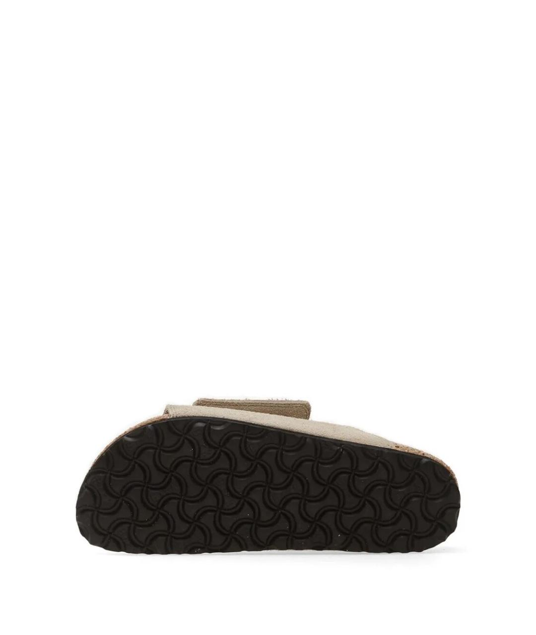 BIRKENSTOCK Серые замшевые сандалии, фото 2