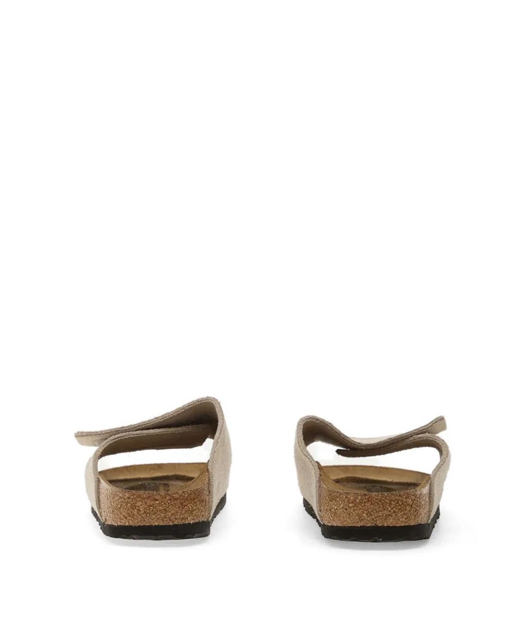 BIRKENSTOCK Серые замшевые сандалии, фото 3