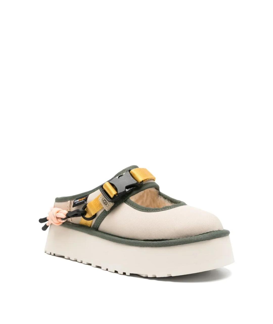 UGG AUSTRALIA Бежевые мюли, фото 4