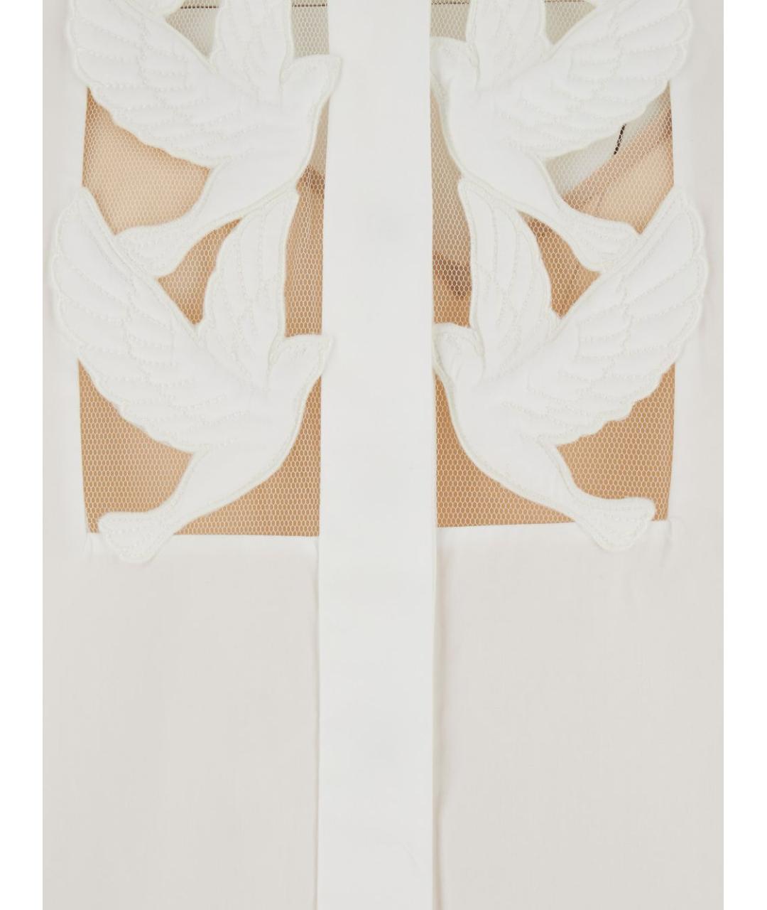 ZIMMERMANN Белая хлопковая рубашка, фото 3