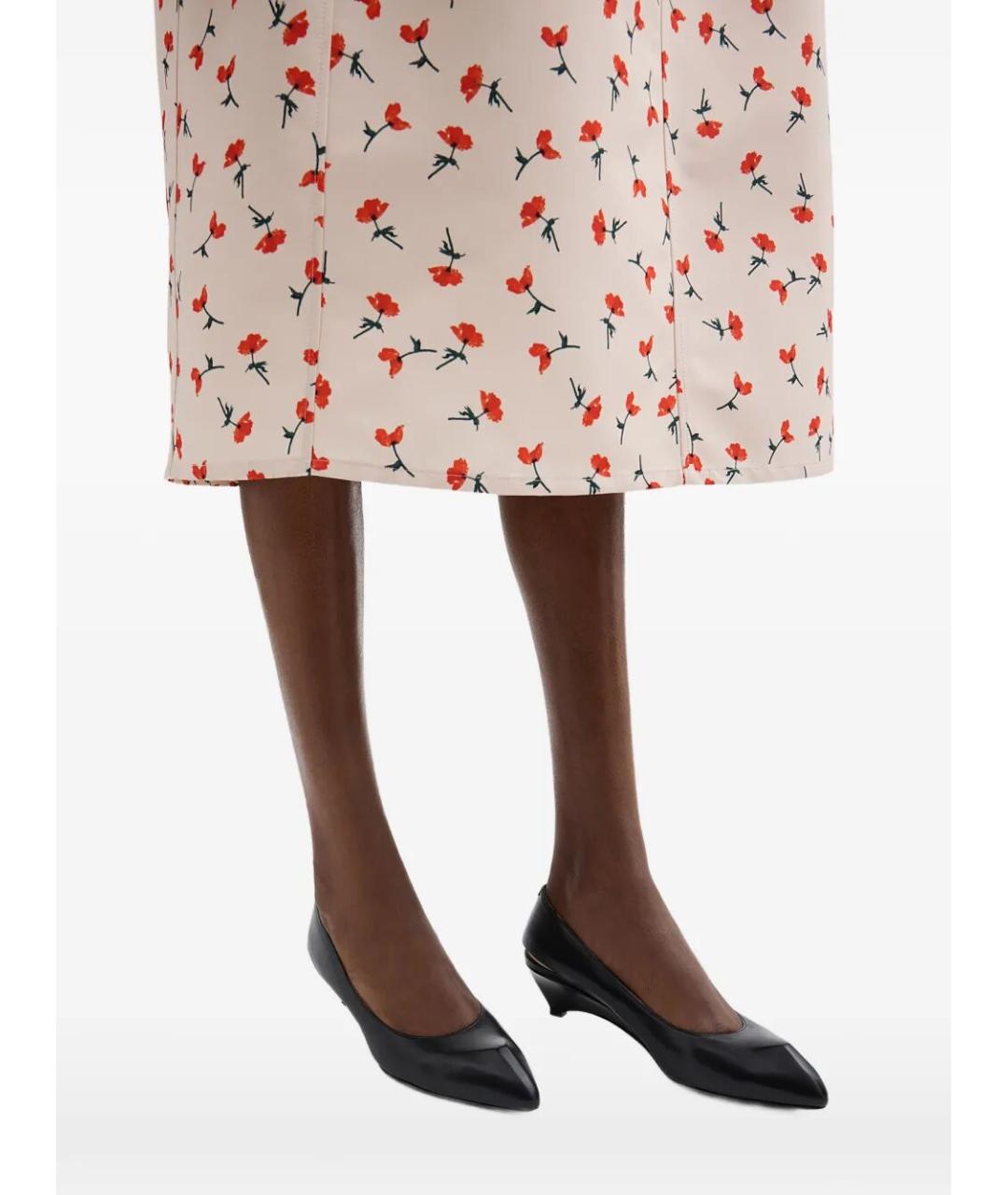 JIL SANDER Черные кожаные туфли, фото 3