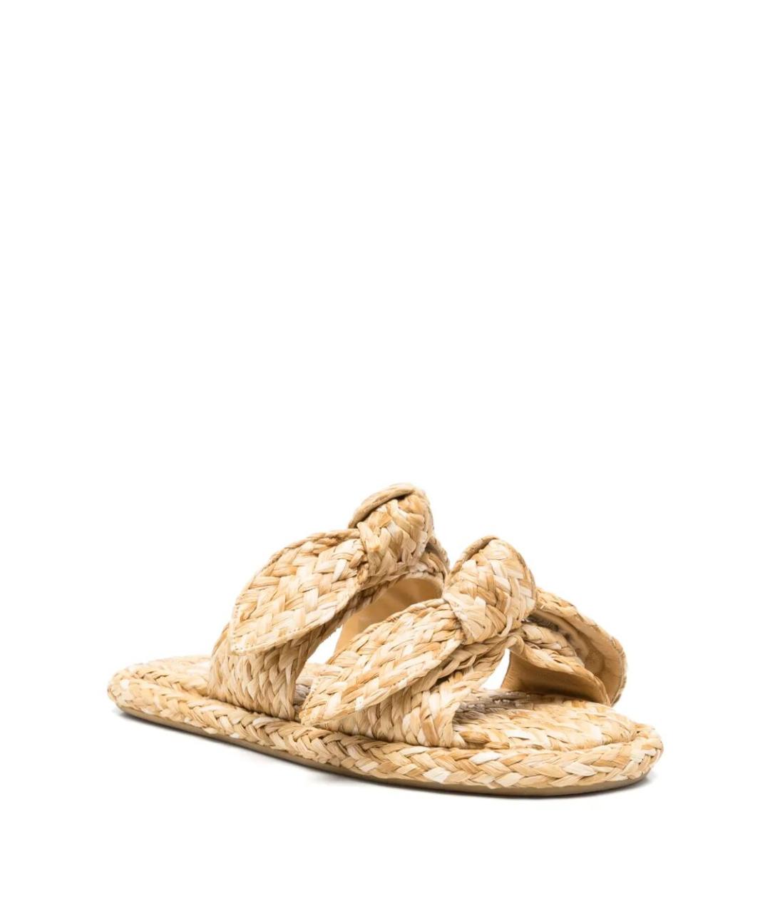 ZIMMERMANN Бежевые синтетические сандалии, фото 2