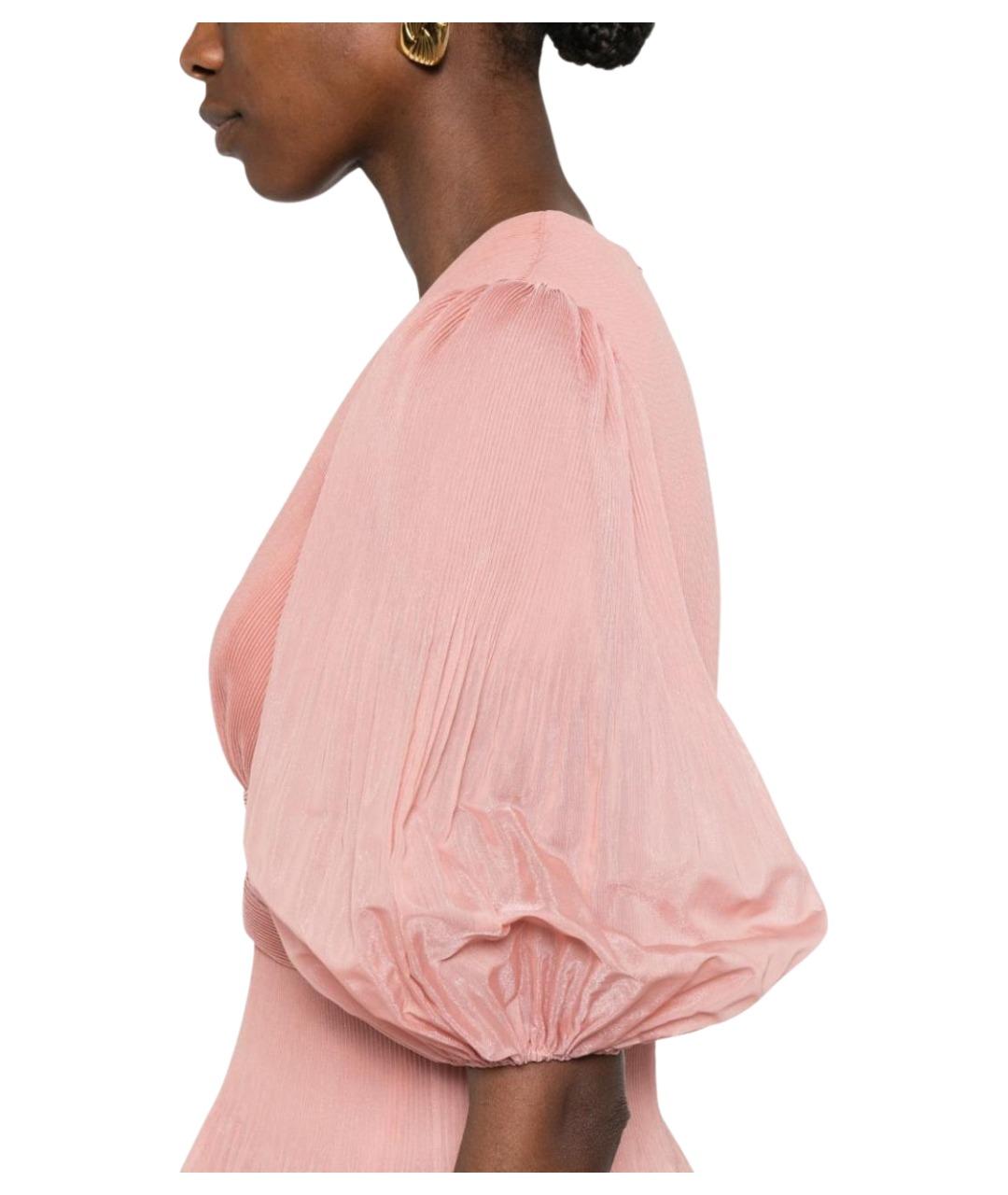 ZIMMERMANN Розовое повседневное платье, фото 4