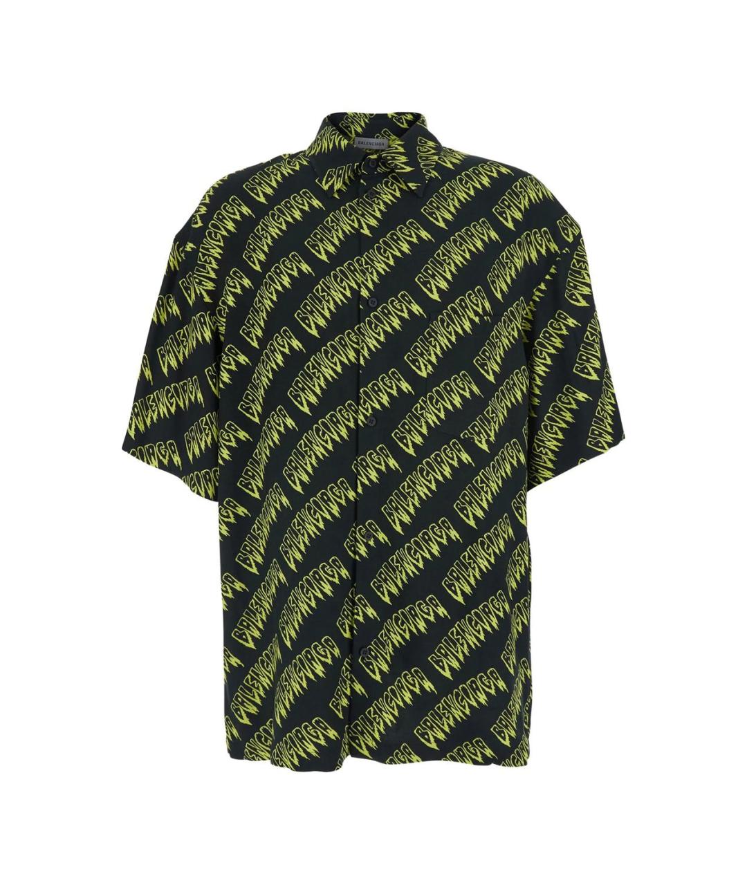 BALENCIAGA Черная кэжуал рубашка, фото 1