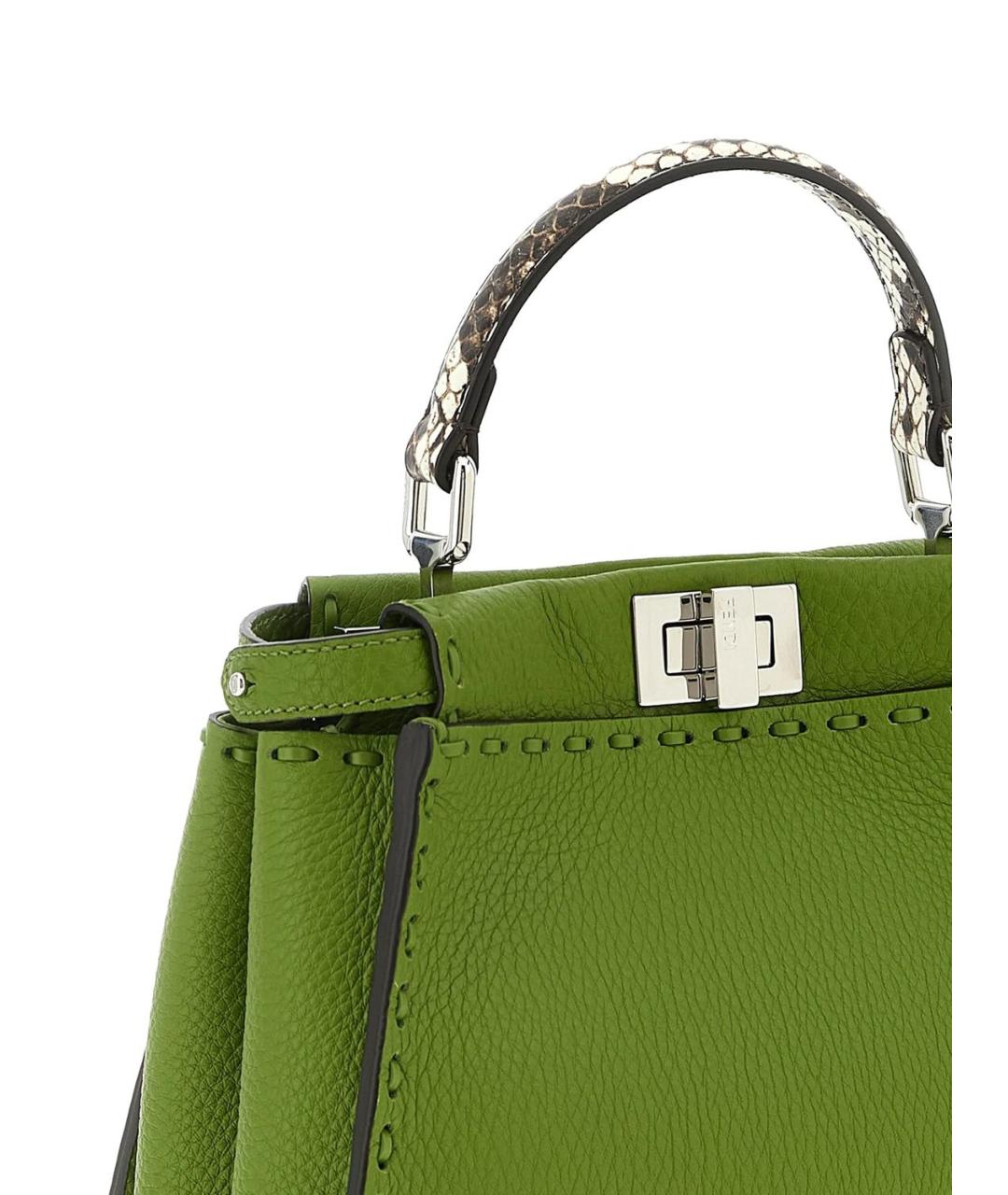 FENDI Зеленая сумка через плечо, фото 3