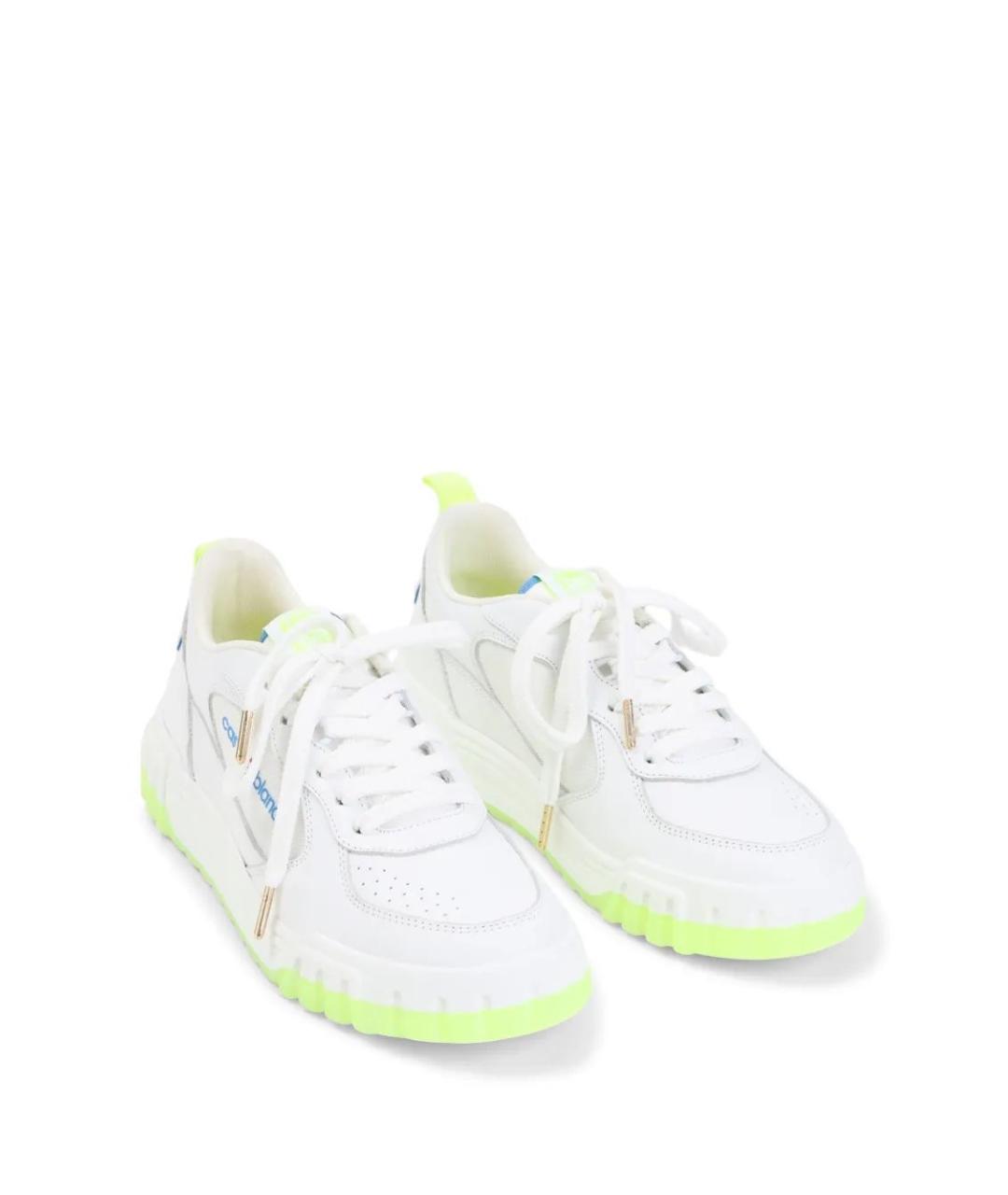 CASABLANCA Белые низкие кроссовки / кеды, фото 2