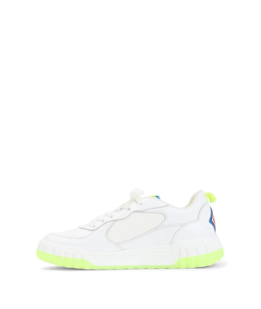 CASABLANCA Белые низкие кроссовки / кеды, фото 4