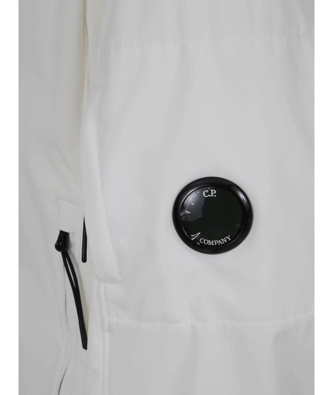 CP COMPANY Белая полиамидовая куртка, фото 3