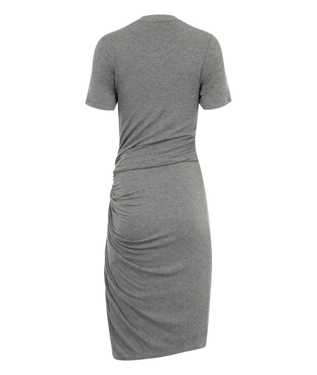 LOEWE Серое кашемировое повседневное платье, фото 2