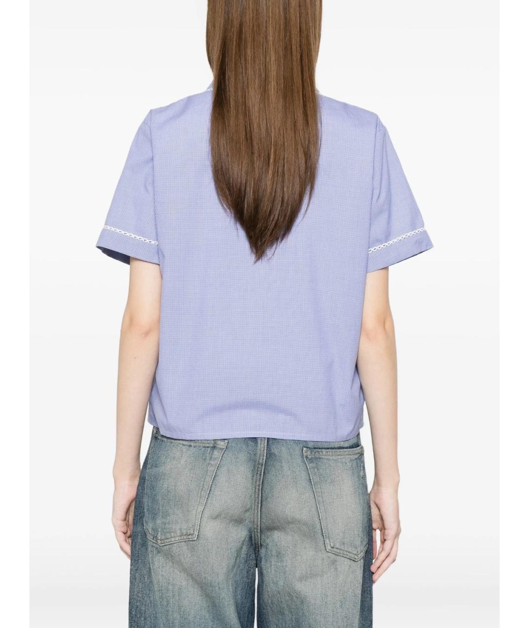 MIU MIU Хлопковая рубашка, фото 3