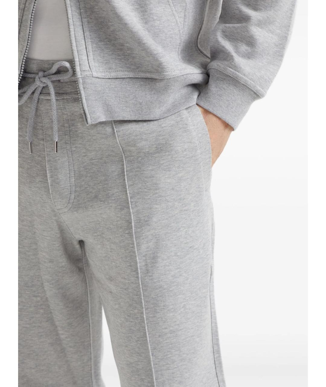 BRUNELLO CUCINELLI Хлопковые повседневные брюки, фото 4