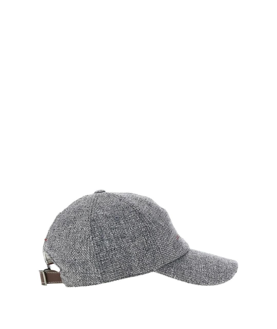 BRUNELLO CUCINELLI Шерстяная кепка/бейсболка, фото 2