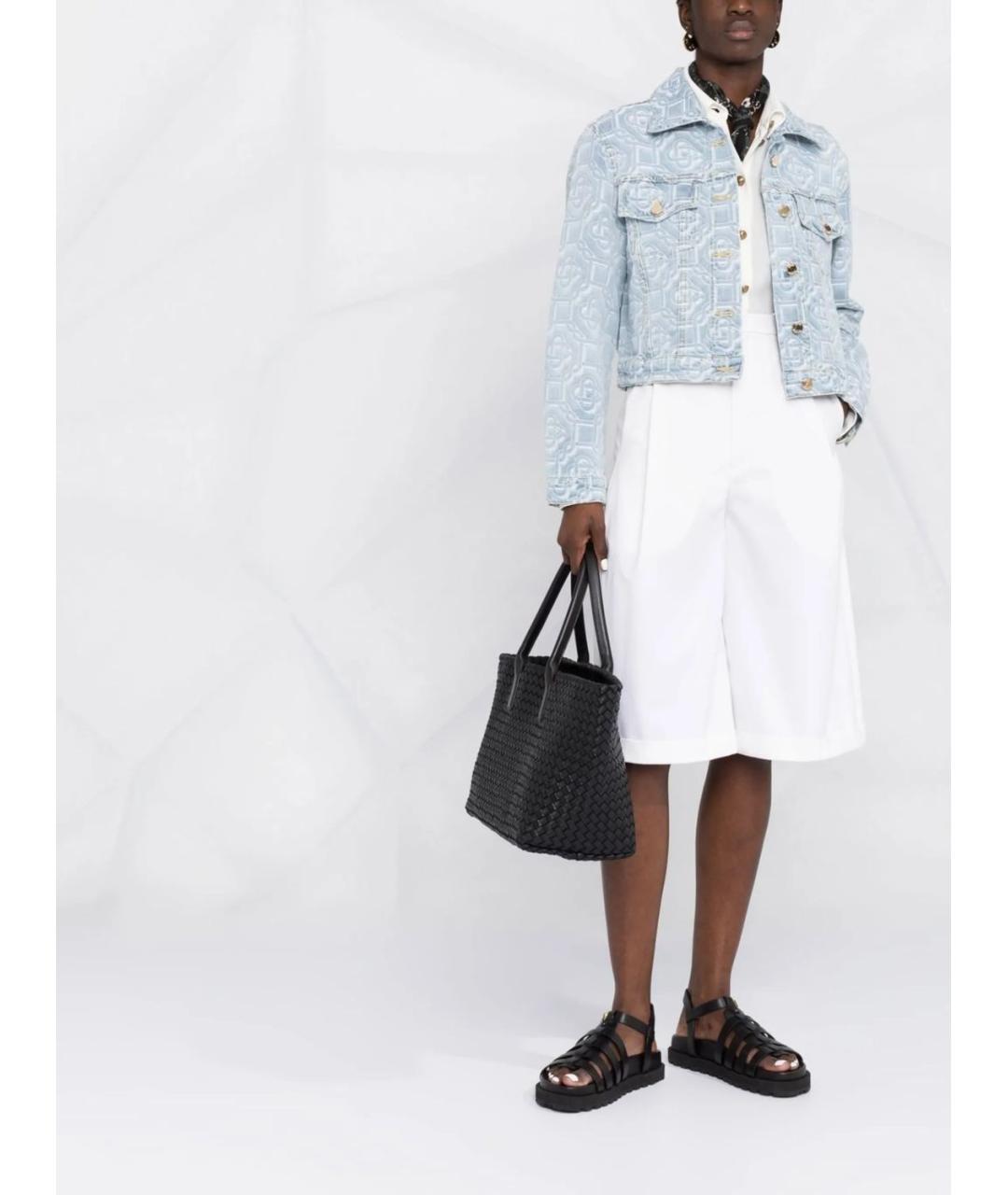 BOTTEGA VENETA Черная кожаная сумка тоут, фото 5