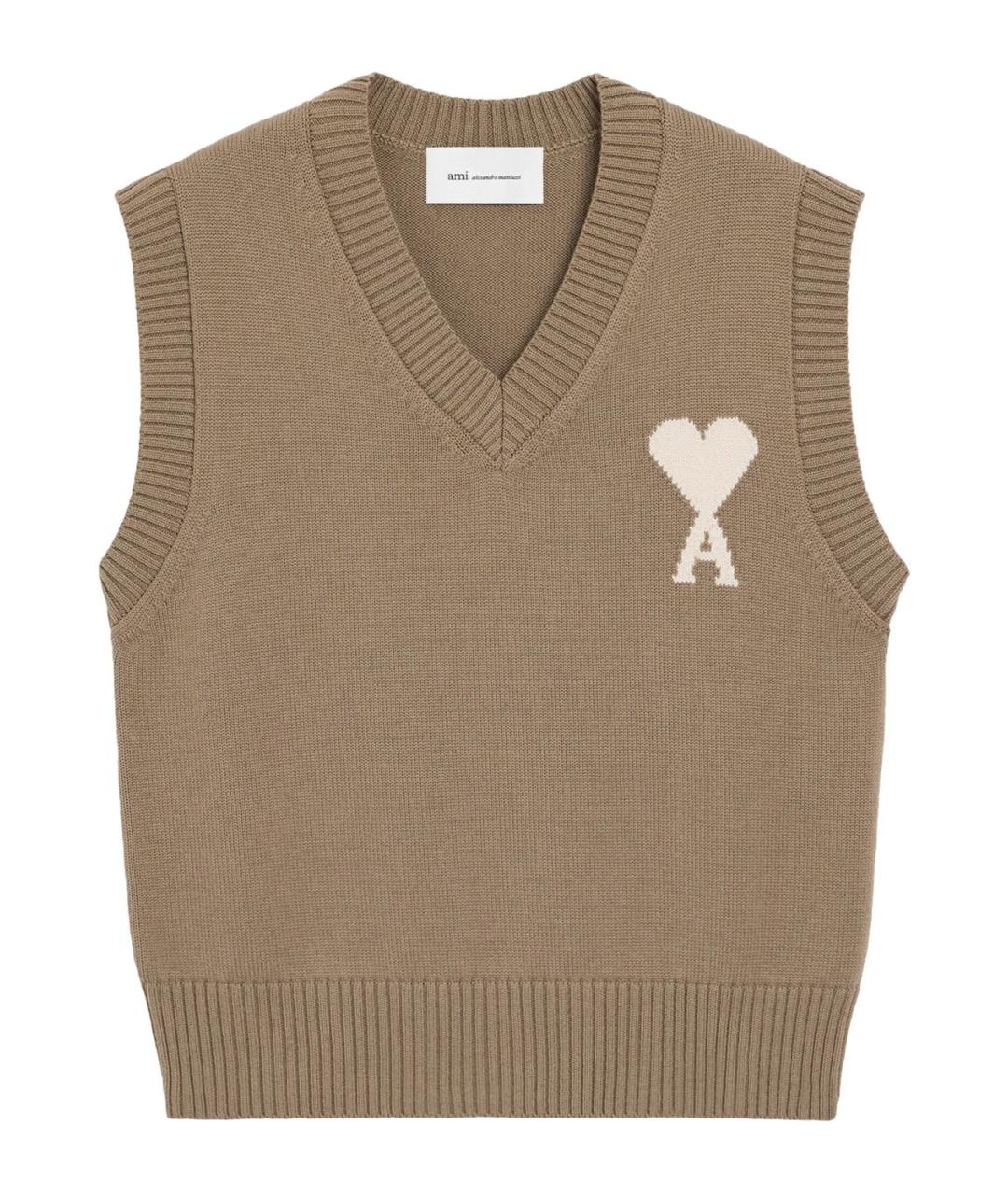 Ami Paris Шерстяная жилетка, фото 1