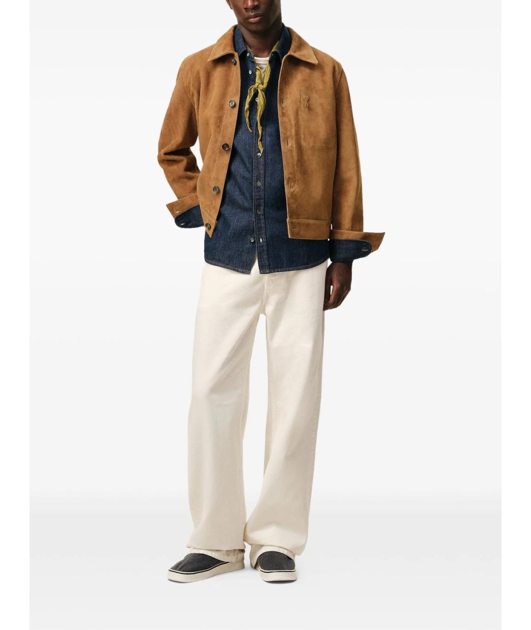 Ami Paris Кожаная куртка, фото 2