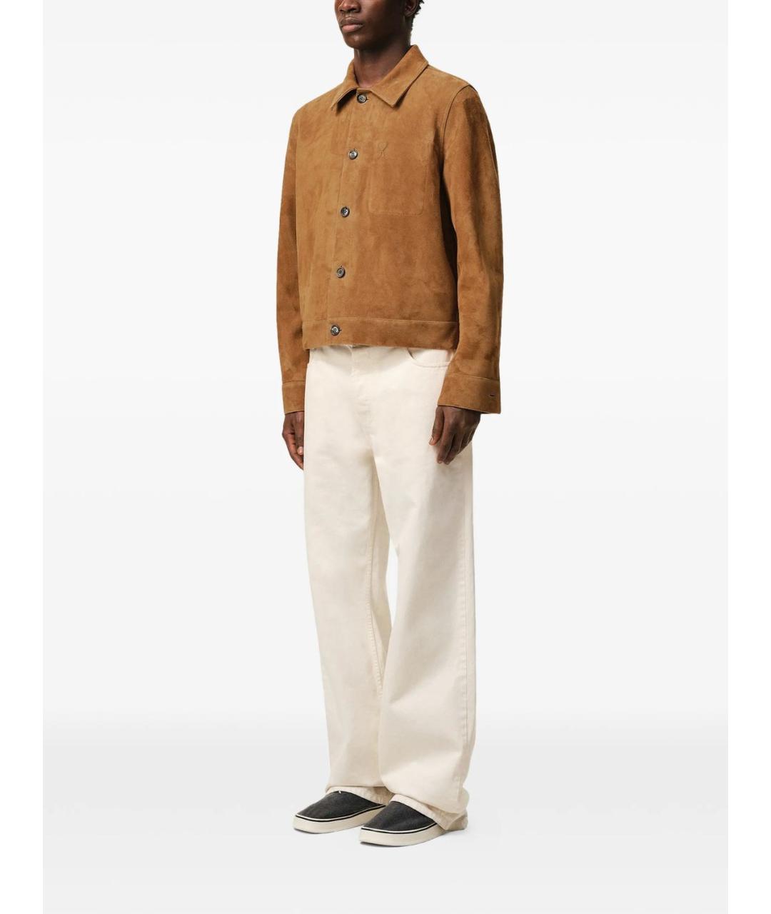 Ami Paris Кожаная куртка, фото 3