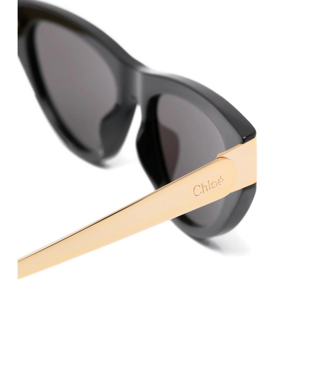 CHLOE Черные солнцезащитные очки, фото 3