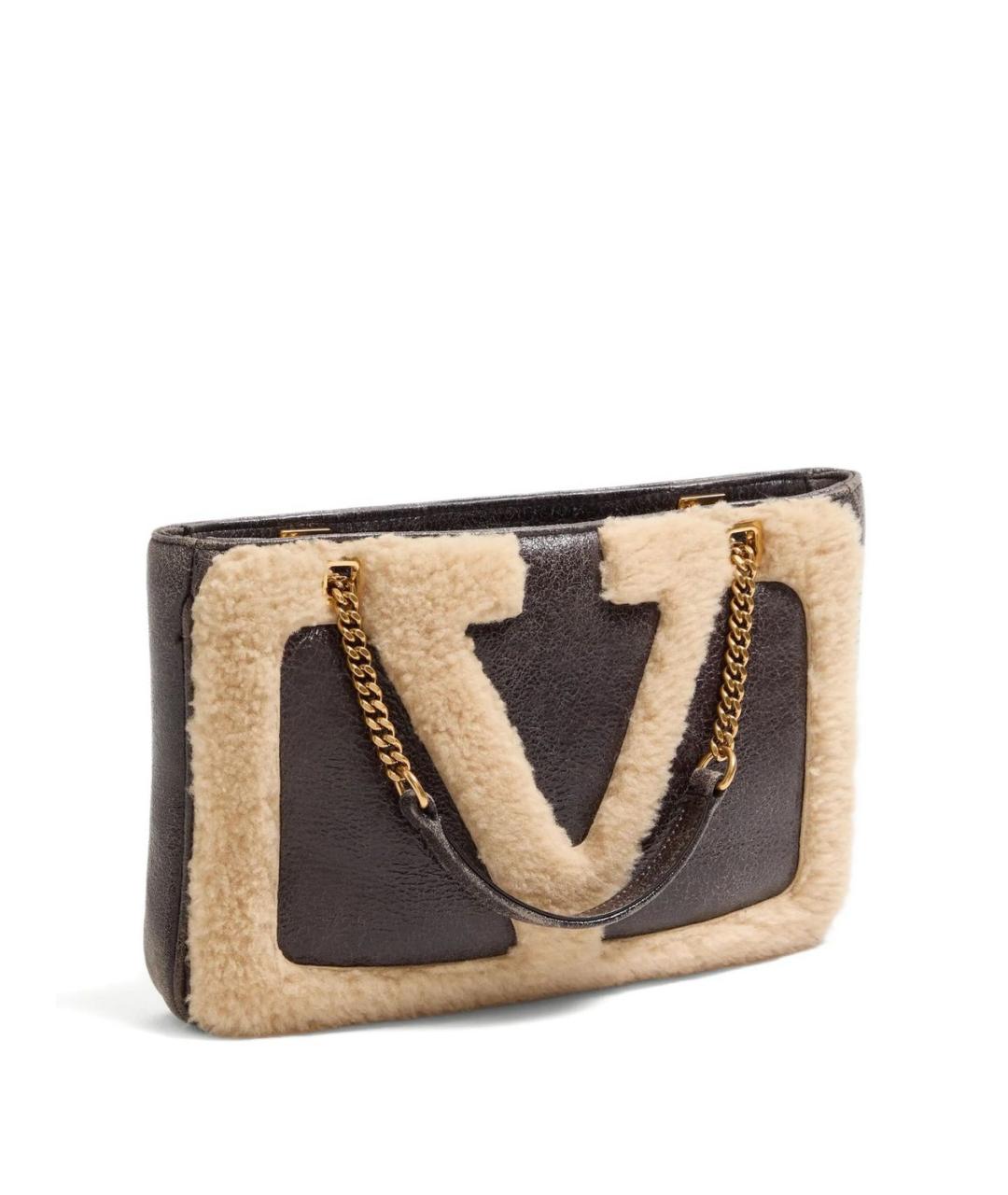 VALENTINO Мульти кожаная сумка тоут, фото 4