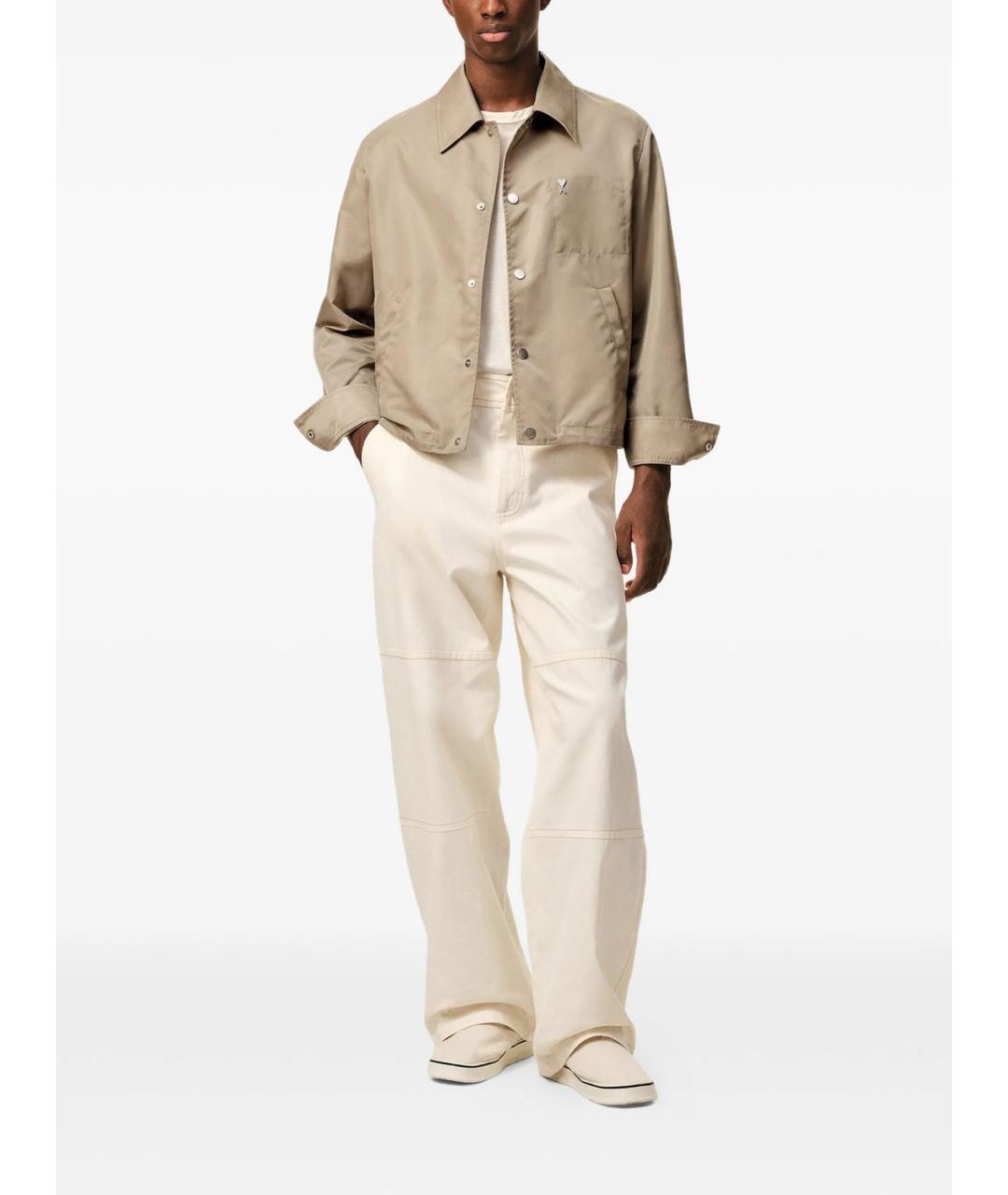 Ami Paris Бежевая куртка, фото 5